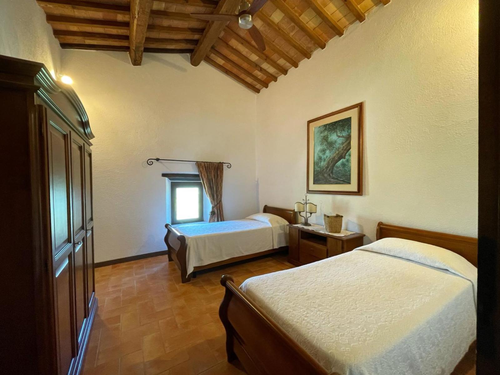 Vila Borgo Poggio Bianco Sarteano Pokoj fotografie